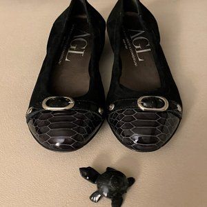 AGL Suede Flats